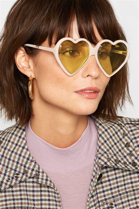 gucci heart shaped sunglasses.